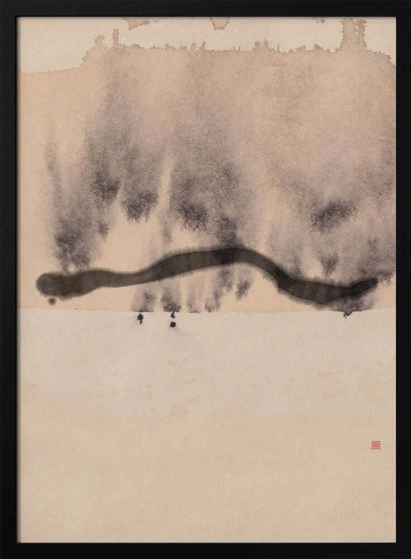 Tablou înramat „Study N°11 | Silent Process” de Thoth Adan