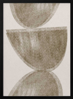 Tablou înramat „Curved Reflections” de THE MIUUS STUDIO