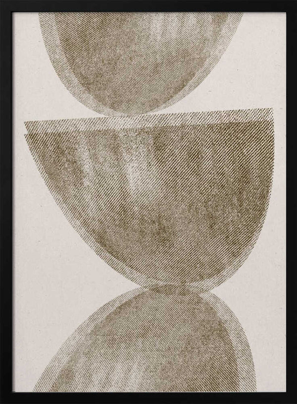 Tablou înramat „Curved Reflections” de THE MIUUS STUDIO