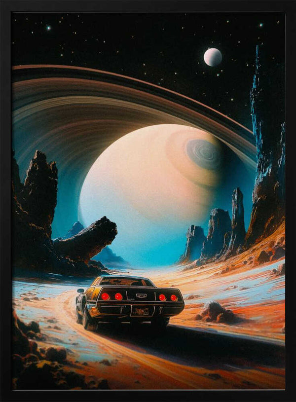 Tablou înramat „Ultimate Space Racer” de Taudalpoi