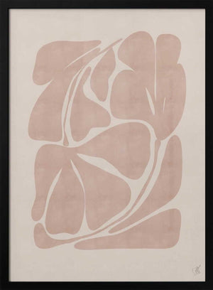 Tablou înramat „Beige Abstract Shapes” de Anne-Marie Volfova