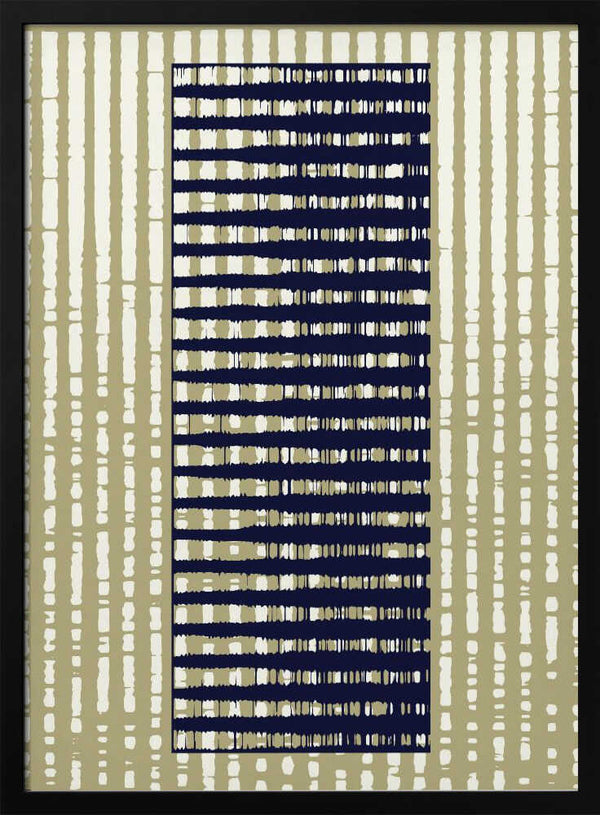 Tablou înramat „Geometric Pattern with Vertical Stripes” de Petr Strnad