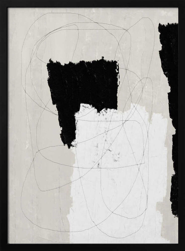 Tablou înramat „Chaotic Harmony” de THE MIUUS STUDIO