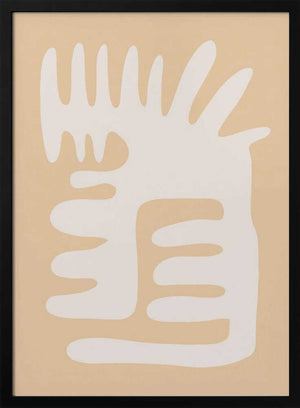 Tablou înramat „Abstract Organic Shape” de Natasha Playell