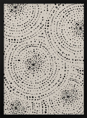 Tablou înramat „Whispering Dots” de THE MIUUS STUDIO