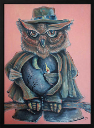 Tablou înramat „Hidden light out of sight” de Robert Sigaard