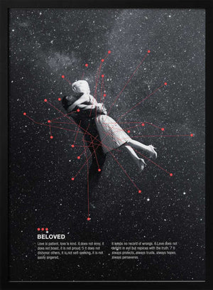 Tablou înramat „Beloved by Frank Moth” de Frank Moth