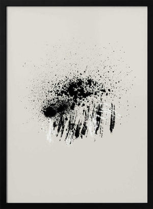 Tablou înramat „Brush splatters #3” de Imaginative