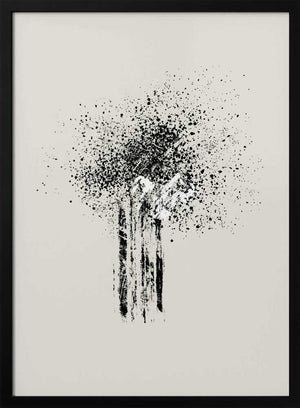 Tablou înramat „Brush splatters #5” de Imaginative