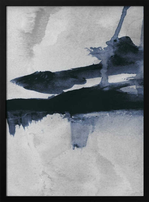 Tablou înramat „Blu 1” de Dan Hobday