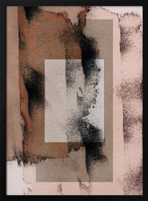 Tablou înramat „Abstract Brush Strokes 17y” de Mareike Böhmer