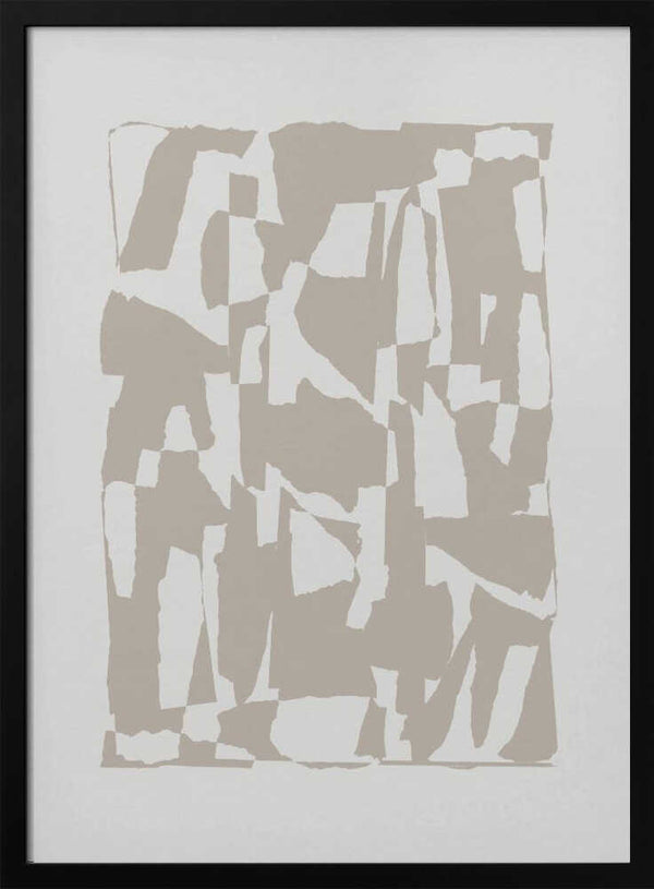 Tablou înramat „Pieces 25Z” de Mareike Böhmer