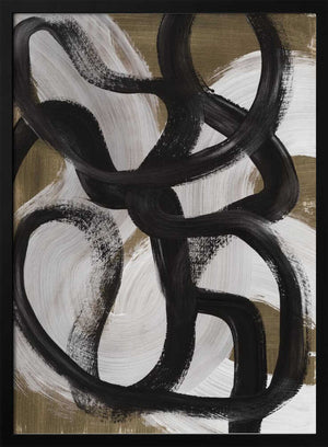 Tablou înramat „Abstract Brush Strokes 127X” de Mareike Böhmer