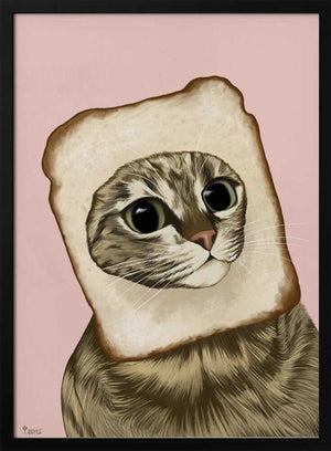Tablou înramat „Bread Meme Cat” de Tara Royle