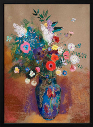Tablou înramat „Bouquet of Flowers” de Odilon Redon