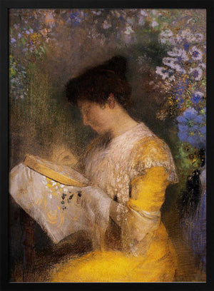 Tablou înramat „Madame Arthur Fontaine” de Odilon Redon