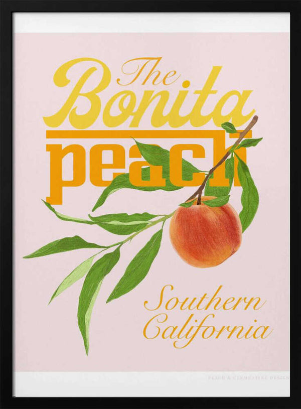 Tablou înramat „Pandcbonitapeach Copy” de Jenny Liz Rome