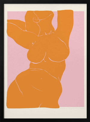 Tablou înramat „Pandc Figure2 Copy 2” de Jenny Liz Rome