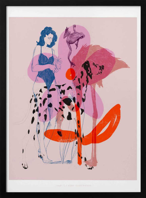 Tablou înramat „Jlr Collage3” de Jenny Liz Rome