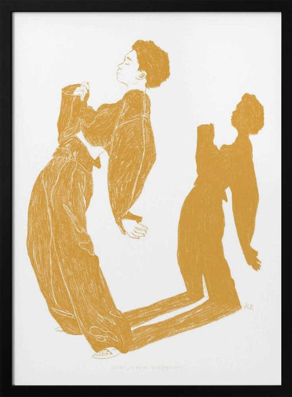 Tablou înramat „Jlr Dancing5 Copy” de Jenny Liz Rome