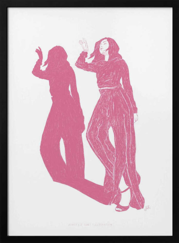 Tablou înramat „Jlr Dancing7 Copy” de Jenny Liz Rome