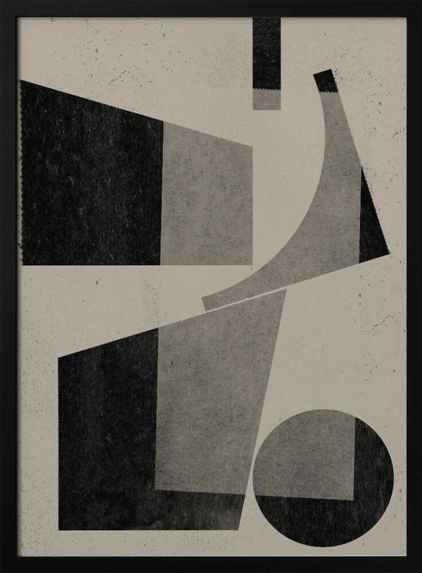 Tablou înramat „Geometric Harmony” de THE MIUUS STUDIO