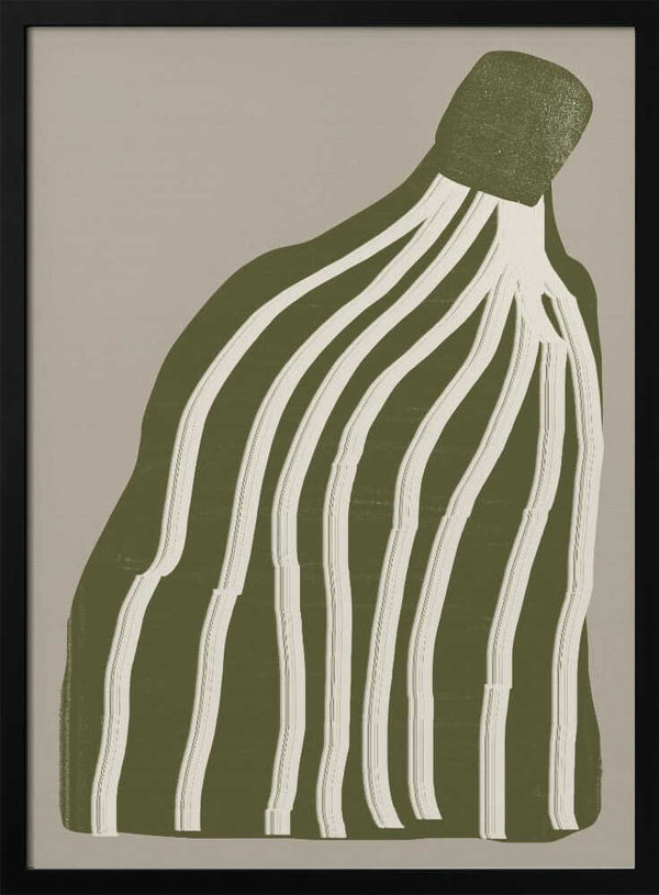 Tablou înramat „Modern Flower” de THE MIUUS STUDIO