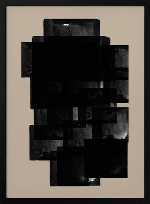 Tablou înramat „Shadowed Structure” de THE MIUUS STUDIO