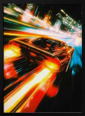 Tablou înramat „Street Racers” de Taudalpoi