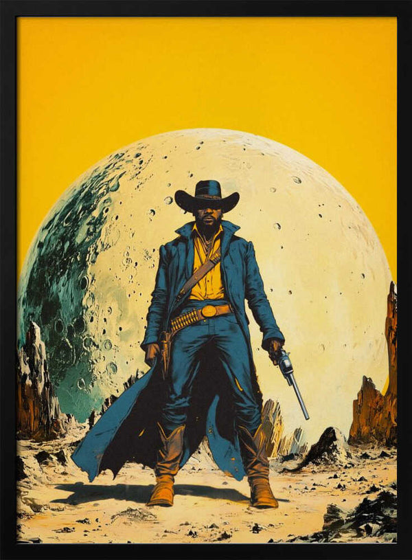 Tablou înramat „Yellow Justice” de Taudalpoi