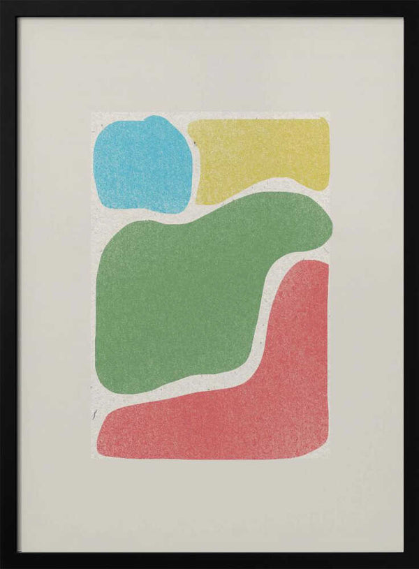 Tablou înramat „Colorful Forms” de THE MIUUS STUDIO