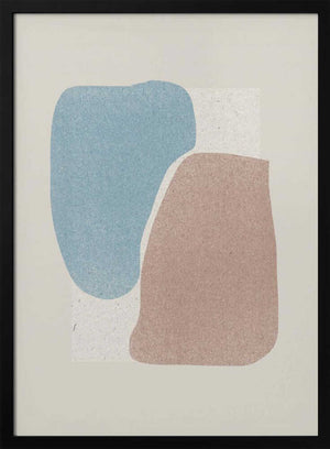 Tablou înramat „Soft Shapes Harmony” de THE MIUUS STUDIO