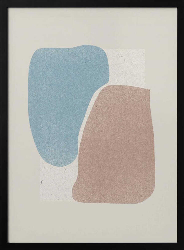 Tablou înramat „Soft Shapes Harmony” de THE MIUUS STUDIO