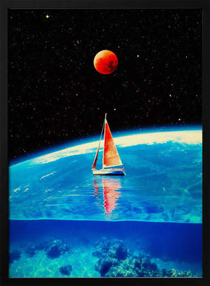 Tablou înramat „Sailboat 1” de Taudalpoi