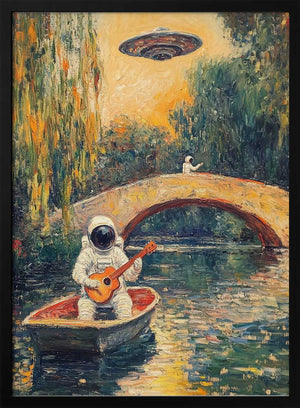 Tablou înramat „Ballad to the river” de Dikhotomy