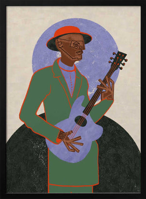 Tablou înramat „MUSICIAN GUY XII” de Gulcihan Ozguc