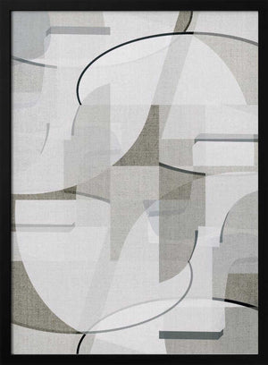 Tablou înramat „Neutral Curves 3” de cartissi