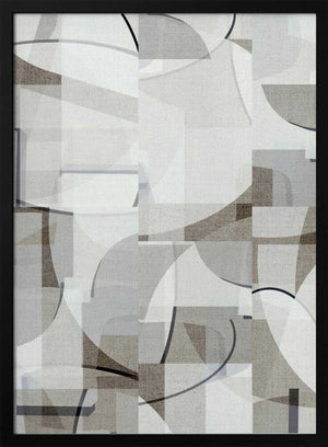 Tablou înramat „Neutral Curves 7” de cartissi