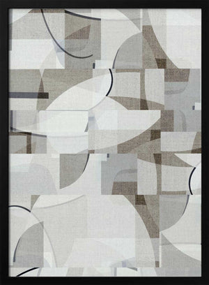 Tablou înramat „Neutral Curves 8” de cartissi