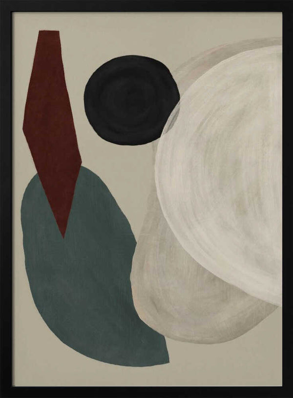 Tablou înramat „Geometric Harmony” de Treechild