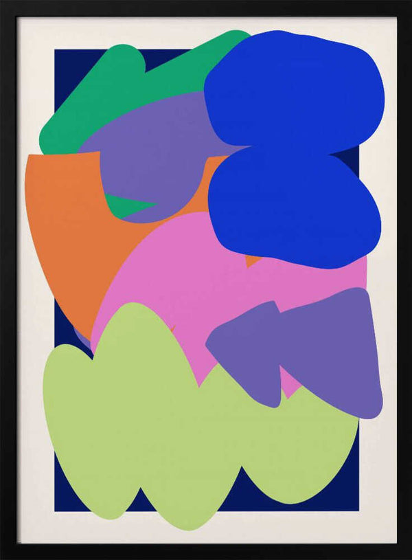 Tablou înramat „HARMONIE VISUELLE” de RS LAB STUDIO