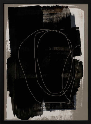 Tablou înramat „Abstract Brush Strokes 180Z” de Mareike Böhmer
