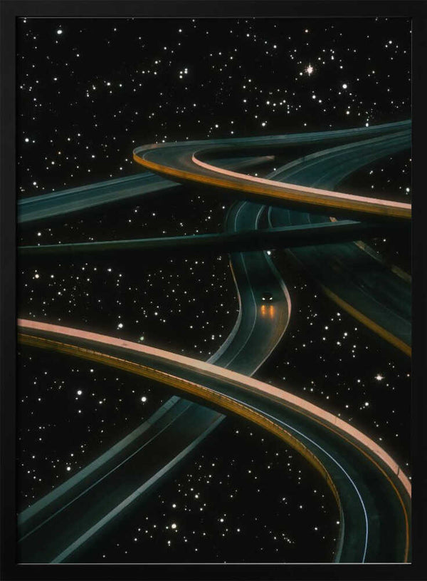 Tablou înramat „Driving Alone Thinking of You” de Taudalpoi