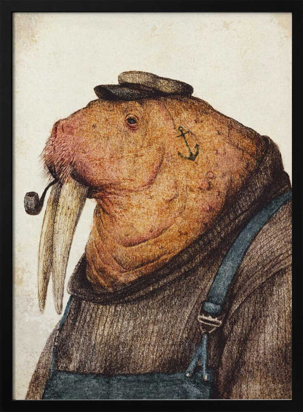 Tablou înramat „Sailors Call” de Mike Koubou