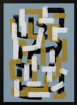 Tablou înramat „Abstract Composition No.1” de THE MIUUS STUDIO