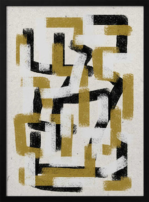 Tablou înramat „Labyrinthine Hues” de THE MIUUS STUDIO