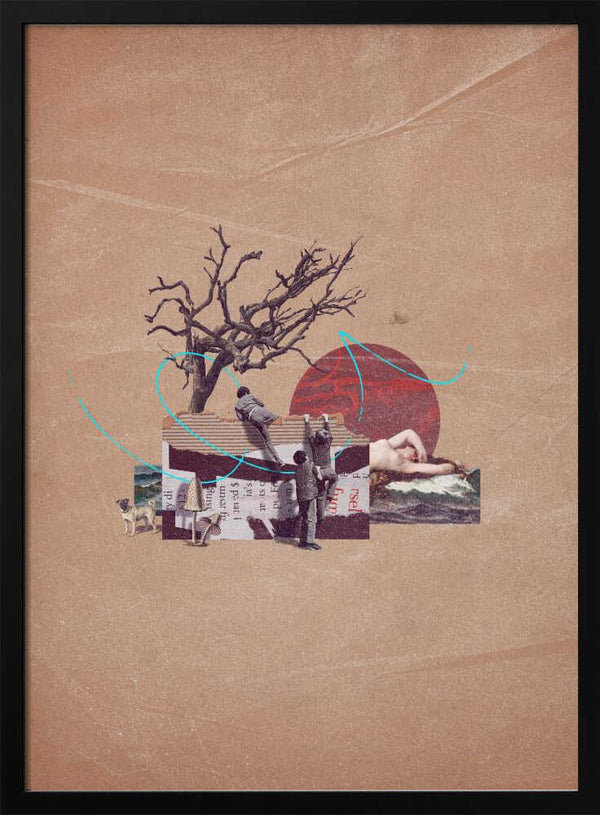 Tablou înramat „Barren Tree” de Dominik Przerwa