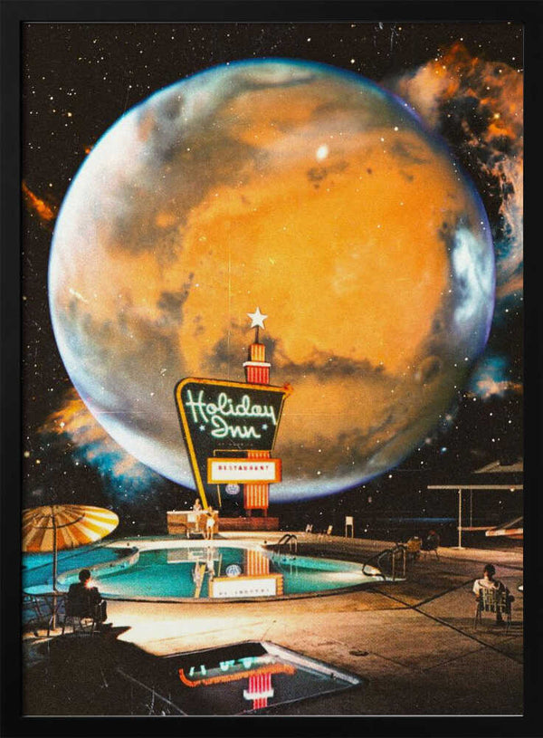 Tablou înramat „The Space Hotel” de Taudalpoi