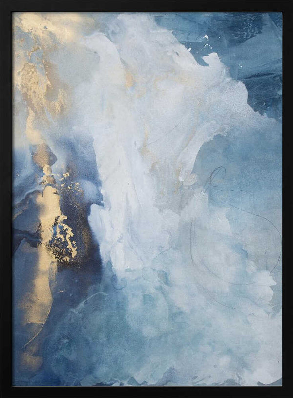 Tablou înramat „Celestial Waves” de Julia Contacessi