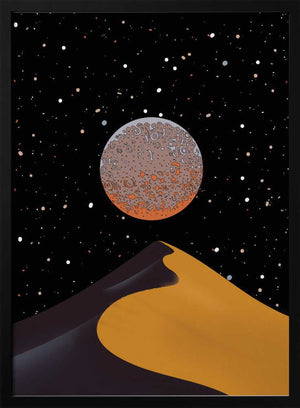 Tablou înramat „Celestial Dunescape” de Nicholas